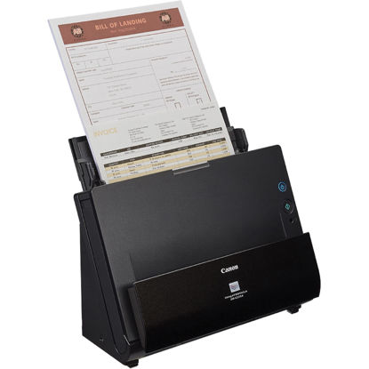 Picture of Canon ImageFORMULA DR-C225 II Office Document Scanner, Black - 3258C002