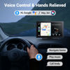 Picture of HAUXIY Wireless Apple Carplay Screen for Car 4K Dash Cam, 9" Portable Apple Carplay & Android Auto Car Stereo, with 1080p Backup Camera, GPS Navigation/Mirror Link/Voice Control/Bluetooth