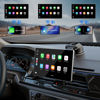 Picture of Madoec Portable Apple Carplay Screen for Car, 9" Wireless Apple Carplay & Android Auto,4K Dash Cam,1080p Backup Camera DVR,Car Audio Receivers GPS Navigation Mirror Link, Bluetooth,FM, Siri