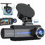 Picture of 3 Channel 2.5K Dash Cam Front and Rear, 1440P Dash Camera for Cars, Triple Car Camera with 32GB Card, G-Sensor, 3.16” IPS Screen, 24Hr Parking, 170°Wide Angle, Loop Recording, IR Night Vision, Blue