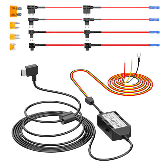 Picture of VIOFO HK4 Hardwire Kit with 8pcs Full Set Circuit Fuse Tap, Type-C Port, for A329/A229Plus/A229Pro/A119Mini2/A139Pro/WM1/T130 Dash Cam