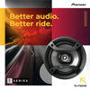 Picture of Pioneer TS-F1634R 2-Way Coaxial Car Audio Speakers Full Range 6.5" Round Speakers 200W Max Enhanced Bass Response Easy Installation Black Car Speakers