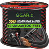 Picture of 14AWG Speaker Wire, GearIT Pro Series 14 AWG Gauge Speaker Wire Cable (100 Feet / 30.48 Meters) Great Use for Home Theater Speakers and Car Speakers Black