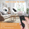 Picture of Remote Control Finder, Pack of 4 Find My Keys Device | Stick on Remote Finder Beeper, Tracker Tags for Car Keys and Phones | 120Ft Range 80dB RF Key Locator, Lost Key Finders That Make Noise