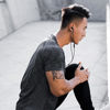 Picture of JBL Endurance Run 2 Wired - Waterproof Wired Sports in-Ear Headphones, Pure Bass Sound, Hands-Free Calls, Never Hurt. Never Fall Out. (Black)