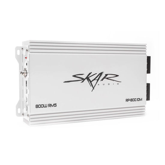 Picture of Skar Audio RP-800.1DM 800 Watt Monoblock Class D Marine Subwoofer Amplifier