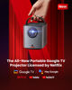 Picture of NEBULA Mars 3 Air GTV Projector - Netflix Officially Licensed, 400 ANSI-Lumen Brightness, Native 1080P, Dolby Digital Sound,150-Inch Picture, Built-In Battery for 2.5 Hours of Playtime Anywhere.