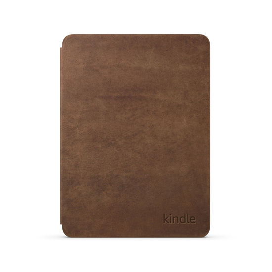 Picture of All-new Amazon Kindle Paperwhite and Kindle Colorsoft Signature Edition Case, Lightweight and Foldable Protective Cover - Premium Leather