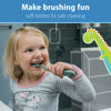 Picture of Dr. Brown's Toddler Toothbrush, Dinosaur, Green and Orange, 2-Pack