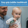 Picture of Dr. Brown's Toddler Toothbrush, Dinosaur, Green and Orange, 2-Pack