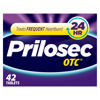 Picture of Prilosec OTC, Omeprazole Delayed Release 20mg, Acid Reducer, Treats Frequent Heartburn for 24 Hour Relief, All Day, All Night*, 20mg, 42 Tablets