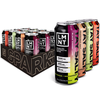 Picture of LMNT Sparkling Electrolyte Drink - Variety Pack | 12-Count