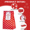 Picture of AISunGoo 30 Pcs Valentines Day Gift Bags with Cards for Kids Classroom Parties, Paper Treat Bags for Valentines Party Favors