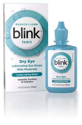 Picture of Blink Tears Lubricating Eye Drops, 1 fl oz (30 mL) Eye Care for Mild to Moderate Dry Eyes, Hyaluronate for Boosting Hydration, Moisturizing & Soothing Eye Drops for Dry Eyes