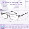 Picture of Gaoye Reading Glasses for Women, 6 pack Fashion Readers for Women Men Spring Hinge Eye Glasses, Blue Light Reading Glasses Anti Eyestrain