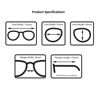 Picture of Boost Eyewear Reading Glasses, 6 Pairs with Spring Hinges in Black, Tortoise, Blue, Red - For Men and Women