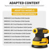 Picture of Sander Pad for Dewalt, 2 Pack 5" 8 Hole Hook and Loop Orbital Sander Pad Replacement for DeWalt DWE6421 6421K DWE6423 6423K DCW210B (4 Screw Holes Sanding Part for DeWalt DWE64233 & N329079)