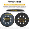 Picture of Sander Pad for Dewalt, 2 Pack 5" 8 Hole Hook and Loop Orbital Sander Pad Replacement for DeWalt DWE6421 6421K DWE6423 6423K DCW210B (4 Screw Holes Sanding Part for DeWalt DWE64233 & N329079)