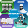 Picture of 3LB Rock Tumbler Grit and Polish Refill Set, 4-Step Professional Polish Rock Tumbler Grit to Unlock Stunning Polished Stones. Ideal for National Geographic, KomeStone, and Other Polishers and Tumblers