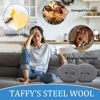 Picture of TAFFY'S Steel Wool for Mice Control - 1 Pack of 3×15Ft Steel Wool, Gap Filter for House & Garage - Keep Mice Away from Holes, Siding, Pipeline, Vents in Garden, House, 5.29oz