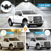 Picture of Luyata LED Garage Lights 2 Pack,Ceiling LED Shop Light 160W 16000LM 6500K Screw in Led Light with 5+1 Deformable Panels, Bright Led Lighting for Garage Workshop Basement Support E26/E27 Socket