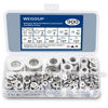 Picture of WEGOUP 900 Pcs Stainless Steel Flat Washers for Screws, 304 Stainless Steel, Assorted Sizes (M2 M2.5 M3 M4 M5 M6 M8 M10 M12) for Industrial Use, Washers for Bolts