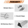 Picture of WEGOUP 900 Pcs Stainless Steel Flat Washers for Screws, 304 Stainless Steel, Assorted Sizes (M2 M2.5 M3 M4 M5 M6 M8 M10 M12) for Industrial Use, Washers for Bolts