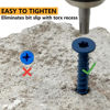 Picture of Allkeen 3/16" x 1-1/4" Concrete Screws, Anchoring to Masonry, Brick, Block, Cement or Stucco, 50PCS