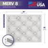 Picture of BNX TruFilter 16x20x1 Air Filter MERV 8 (6-Pack) - MADE IN USA - Dust & Pet Defense Electrostatic Pleated Air Conditioner HVAC AC Furnace Filters for Dust, Pet, Mold, Pollen MPR 600 - 700 & FPR 5