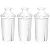 Picture of 3-Pack Water Filter Replacements for Brita Water Pitchers and Dispensers, NSF 53&42 Certified to Reduce Cadmium, Mercury, Copper, Zinc, BPA free, Lasts 2 Months or 40 Gallons