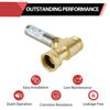 Picture of (Pack of 2) EFIELD S-241 Stainless Steel Water Hammer Arrestor For Washing Machine, 3/4 Inch Swivel FHT x 3/4 Inch MHT,