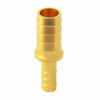 Picture of Metaland Brass Hose Barb Reducer, 1/4" to 3/16" Hose ID, Reducing Barbed Hose Splicer Mender Coupler Warter Fuel Air (Pack of 2)