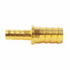 Picture of Metaland Brass Hose Barb Reducer, 1/4" to 3/16" Hose ID, Reducing Barbed Hose Splicer Mender Coupler Warter Fuel Air (Pack of 2)