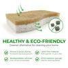 Picture of AIRNEX Natural Kitchen Sponge - Biodegradable Compostable Cellulose and Coconut Scrubber Sponge - Pack of 12 Eco Friendly Sponges for Dishes