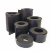 Picture of Rubber Sheet Warehouse .125" (1/8") Thick x 12" Wide x 12" inch -Neoprene Rubber Sheet Commercial Grade 65A, Smooth Finish, Solid Rubber, Perfect for Weather Stripping, Gasket, Costume & DIY Projects