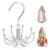 Picture of ZEDODIER Tank Top Hanger, 2 Pack Rotatable Bra Organzier for Closet, Max 48 Storage Capacity Sport Bra Holder, Metal Space Saving Closet Organizers and Storage, Silver