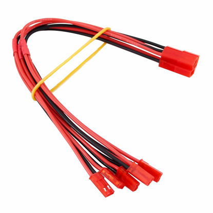 Picture of OliRC 3pcs JST Lipo Splitter/Parallel Adapter - 20cm 20awg Wire(C44-3)