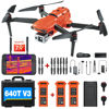 Picture of Autel Robotics EVO II Dual 640T V3, 640x512 Thermal Imaging Drone, Remote ID Supported, 0.8'' CMOS&50MP 8K RYYB Sensor,10+ Temp Measurement, D-RI Ranges, Thermal Analysis Tool, for Search&Rescue/Power Inspection/Public Safety/Hunting