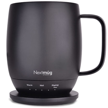 Picture of Nextmug - Temperature-Controlled, Self-Heating Coffee Mug (Black - 14 oz.)
