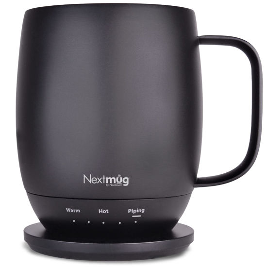 Picture of Nextmug - Temperature-Controlled, Self-Heating Coffee Mug (Black - 14 oz.)
