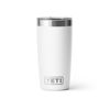 Picture of YETI Rambler 10 oz Tumbler, Stainless Steel, Vacuum Insulated with MagSlider Lid, White