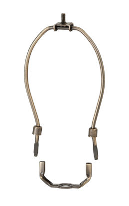 Picture of B&P Lamp® 7 Inch Heavy Duty Lamp Harp, Antique Brass Finish