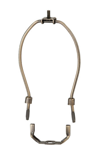 Picture of B&P Lamp® 7 Inch Heavy Duty Lamp Harp, Antique Brass Finish