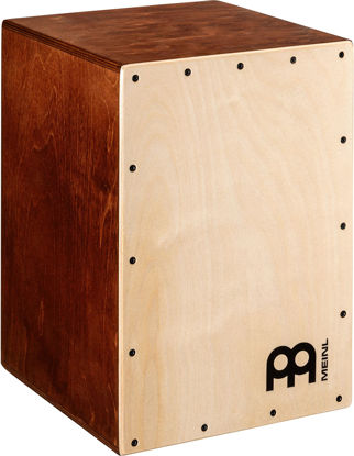 Picture of Meinl Percussion Jam Cajon Box Drum with Snare and Bass Tone for Acoustic Music - Made in Europe - Baltic Birch Wood, Play with Your Hands, 2-Year Warranty (JC50LBNT)