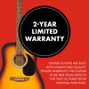 Picture of Fender FA-25 Dreadnought Acoustic Guitar, Beginner Guitar, with 2-Year Warranty, Includes Free Lessons, Sunburst