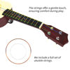 Picture of MelWinForee Soprano Ukulele 21 - Beginner Kit for Kids, Complete with Gig Bag, Strap, Tuner, Strings, Picks, Cloth - Ideal for Concerts, Left-Handed Friendly - Perfect Beginner Ukulele