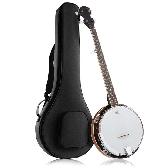 Picture of Jameson Guitars 5-String Banjo 24 Bracket with Closed Solid Back and Geared 5th Tuner