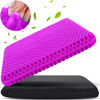 Picture of KYSMOTIC Gel Seat Cushion for Long Sitting (Super Large & Thick), Soft & Breathable, Gel Cushion for Wheelchair, Gel Chair Cushion for Hip Pain, Gel Seat Cushion for Office Chair
