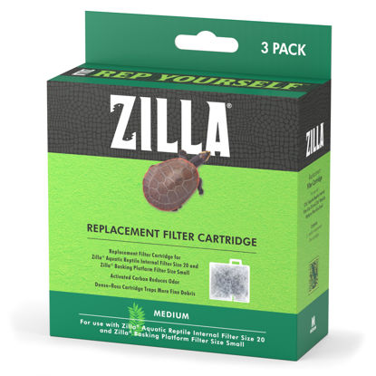 Picture of Zilla Replacement Filter Cartridges Medium, 3 Count ( Pack of 1)