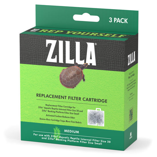 Picture of Zilla Replacement Filter Cartridges Medium, 3 Count ( Pack of 1)